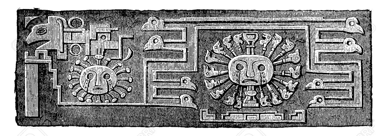 41721650-Another-detail-of-the-Tiahuanaco-monolith-door-vintage-engraved-illustration-Industrial-encyclopedia-Stock-Vector.jpg