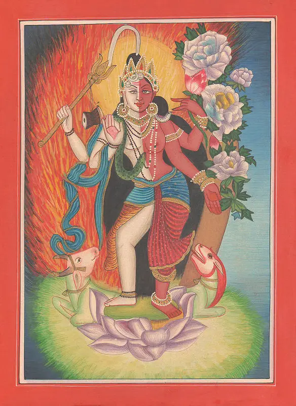 индуистский бог-шива-шакти-шанкар-богиня-парвати-арт-галерея-индия-традиционная-живопись-произведение искусства-ак-мундхра.jpg