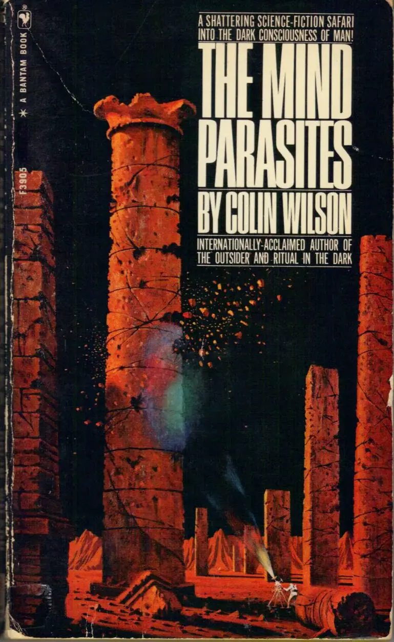 The Mind Parasites, (Dec 1968, Colin Wilson, publ. Bantam Books, #F3905, $0.50, 196pp, pb).JPG