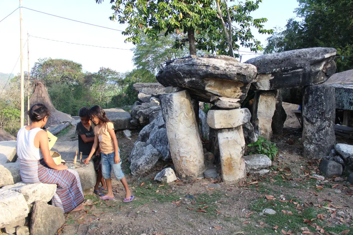 Büffelopfer und megalithische Bestattungskulte in Sulawesi und Südostasien
