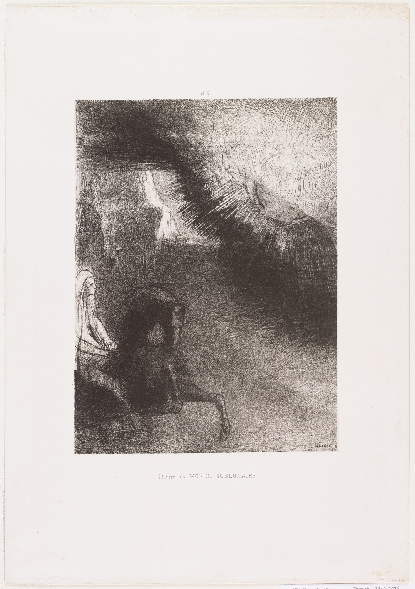 Odilon Redon. Pilgrim of the Sublunary World 1891