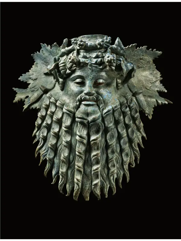 Mask-of-Silenus_Hellenistic-Art-ca-1st-Century-BC_bronze_The-Merrin-Gallery_USA