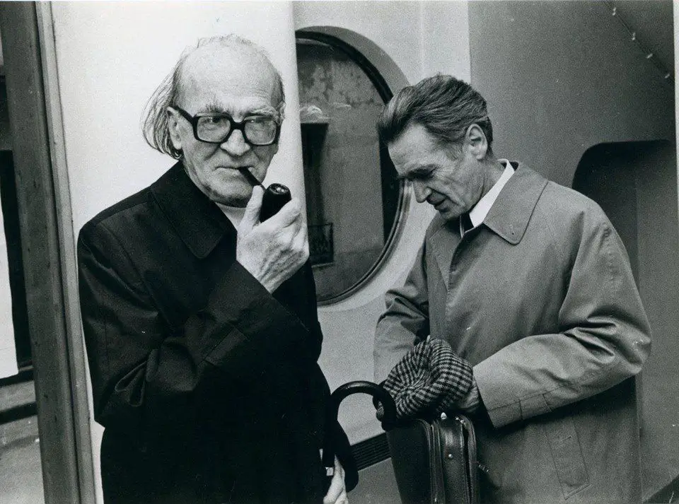 That symbolic parallelism between Mircea Eliade and Emil Cioran
