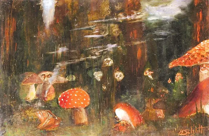 art-illustration-magic-mushrooms