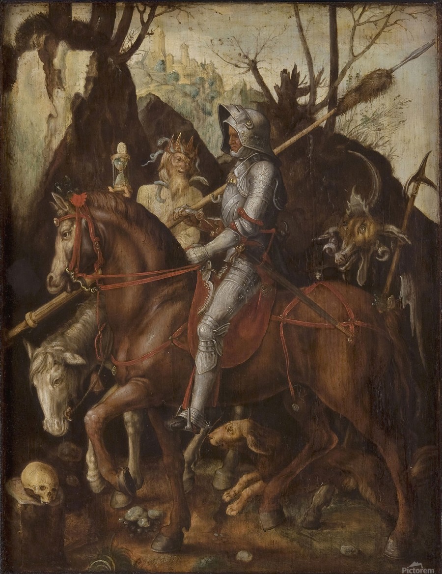 "Il Cavaliere, la Morte e il Diavolo": il simbolismo tardo-gotico di Dürer