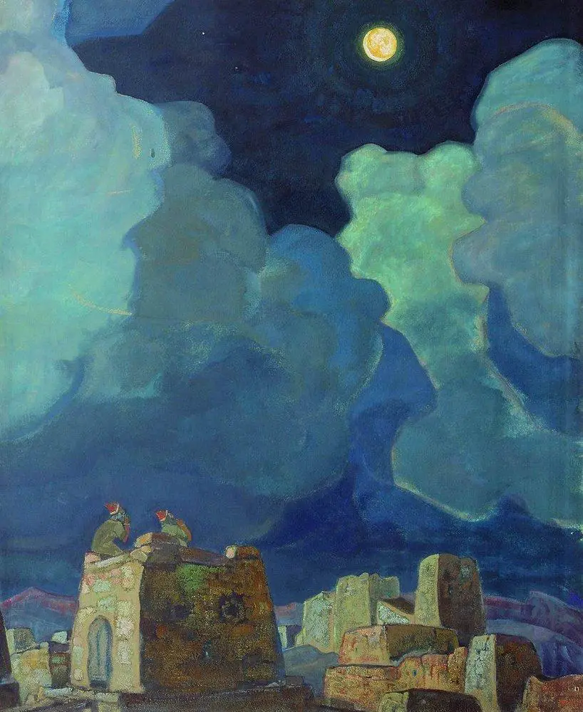 Nicholas Roerich, Moon People 1915