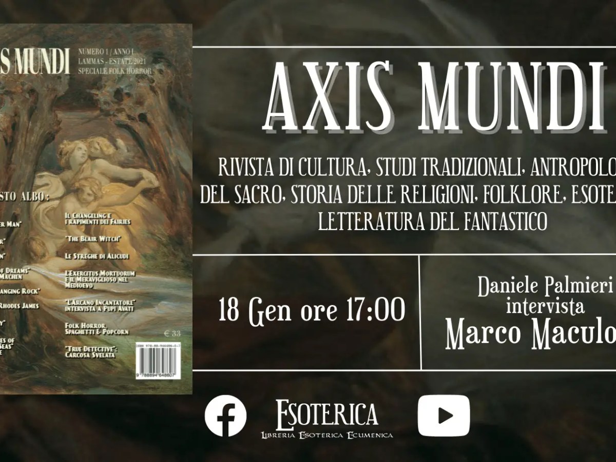 Presentazione «AXIS MUNDI n.1» per Libreria Esoterica Milano
