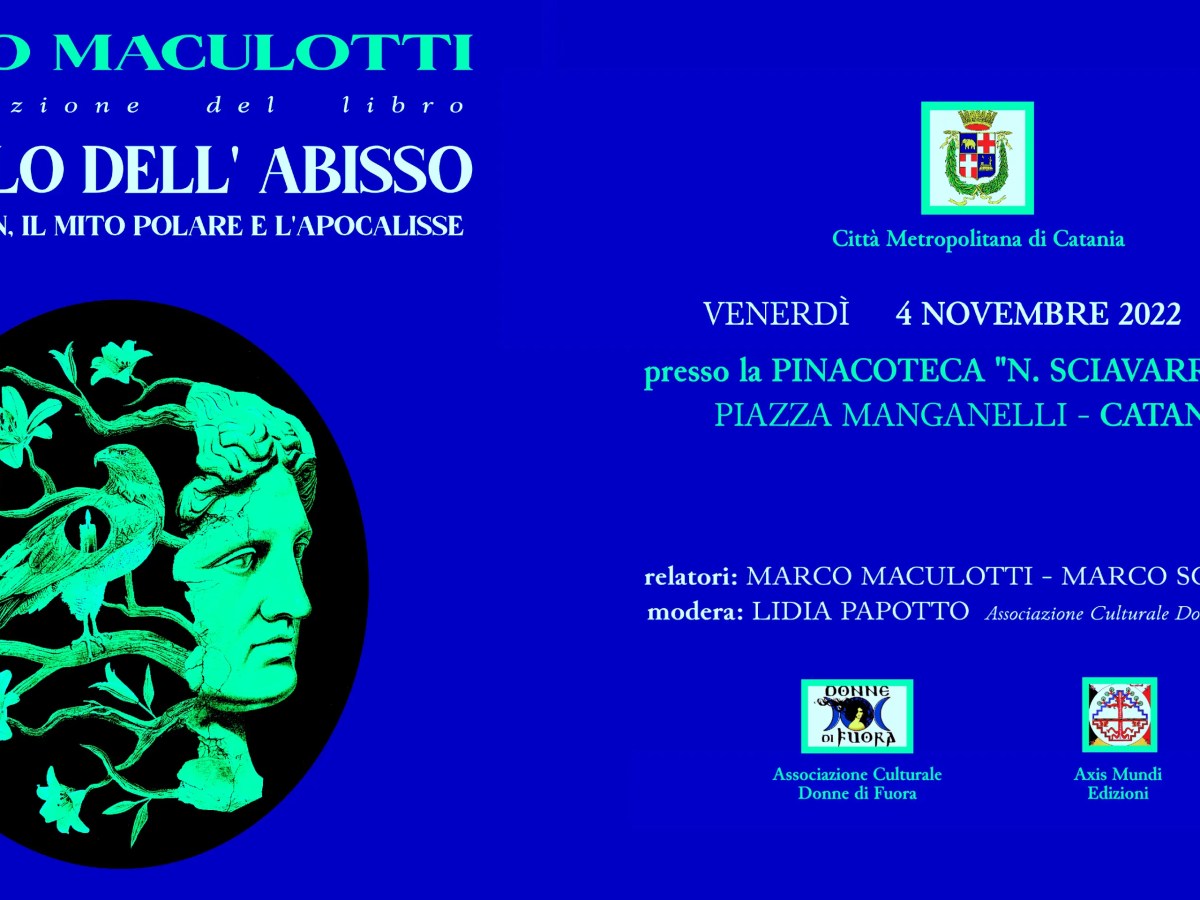 Presentation "The Angel of the Abyss" in CATANIA (November 4, 2022)